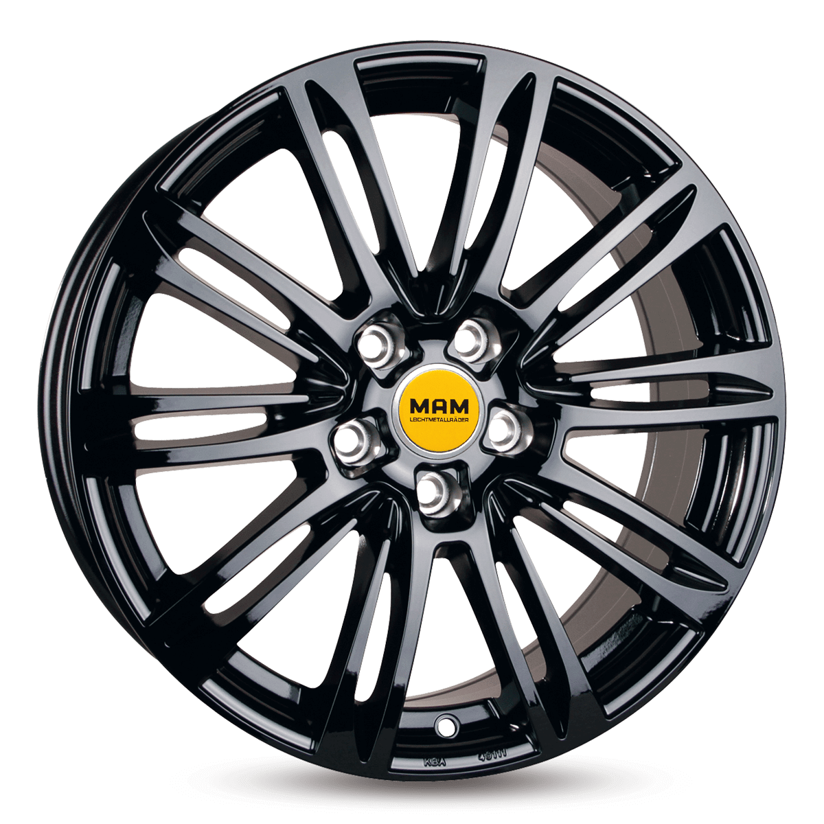 A4 BLACK PAINTED