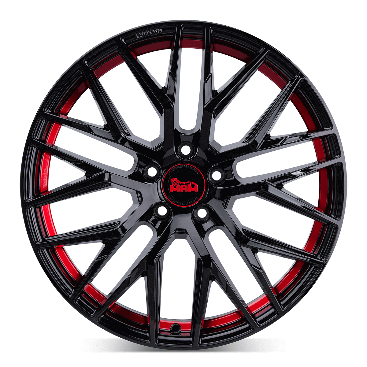 RS4 BLACK PAINTED RED INSIDE