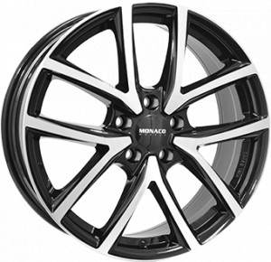 MONACO WHEELS / CL2 Gloss Black  Polished / Black polished 