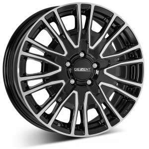 DEZENT / KE dark / Black/polished 
