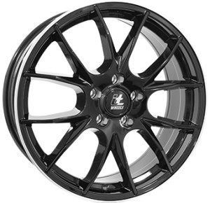 IT WHEELS / KIRA / Gloss Black / Polished lip 