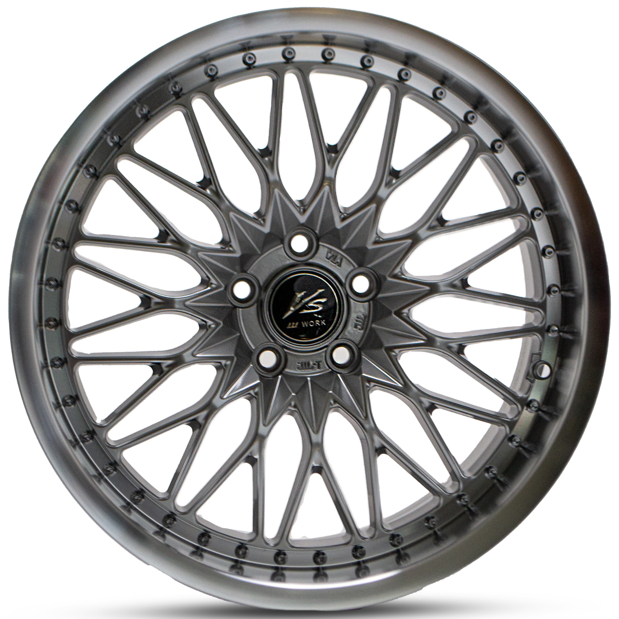 LK018 Hyper Black Machined Lip