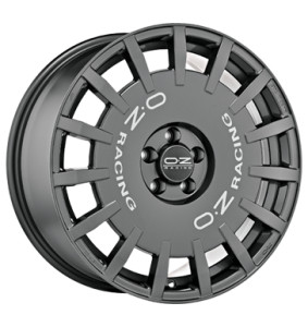 Abbozzo / Rally Racing / dark graphit mit silberner Schrift 