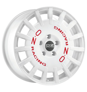 Abbozzo / Rally Racing / race white mit roter Schrift 