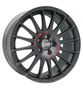 Abbozzo / Superturismo GT / matt schwarz mit roter Schrift 