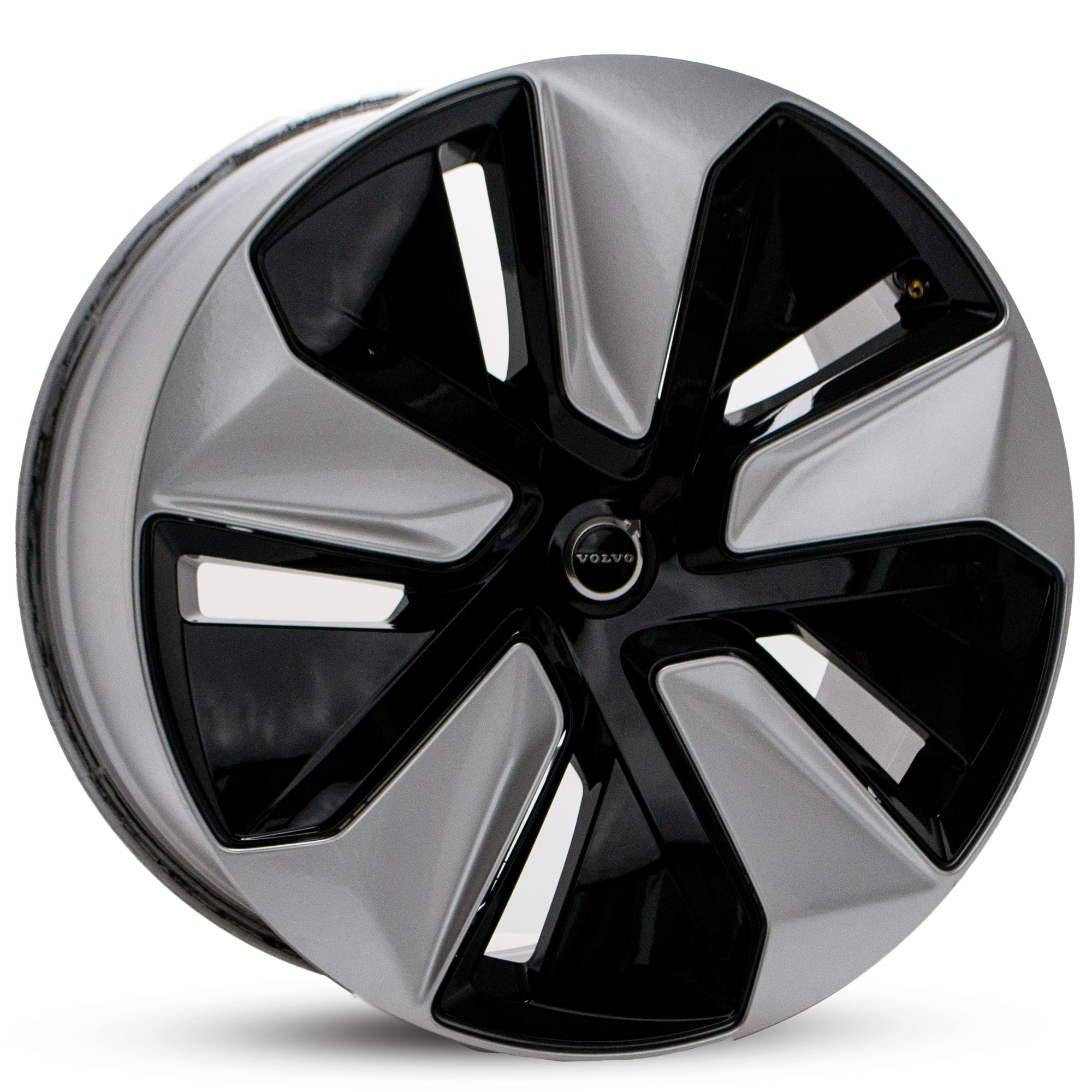 5-Spoke Aero EX90 Silver / glossy black