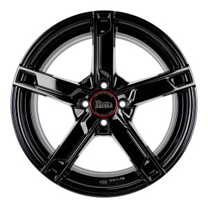 MAM LEICHTMETALLRäDER / W4 / BLACK PAINTED 