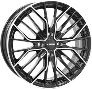 IT WHEELS / TIARA 4 / Gloss Black / Polished 