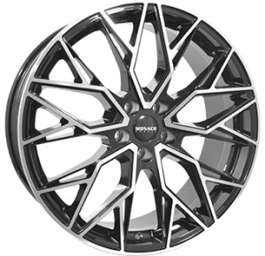 MONACO WHEELS / GP15 / Gloss Black / Polished 