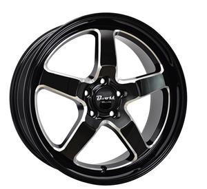 Statusfälgar / B162 Black machined / B162 Black machined 