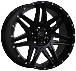 Statusfälgar / D62 Flatblack milled rivets / D62 Flatblack milled rivets 