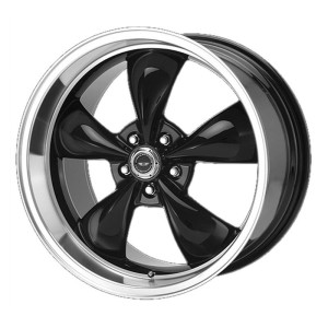 Statusfälgar / AR105 Gloss Black Machined Lip / AR105 Gloss Black Machined Lip 