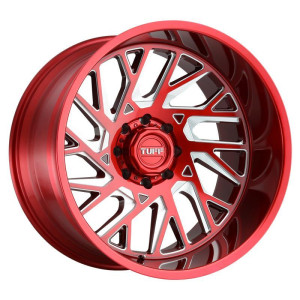 Tuff / T4B CANDY RED W/ MILLED SPOKE / T4B CANDY RED W/ MILLED SPOKE 