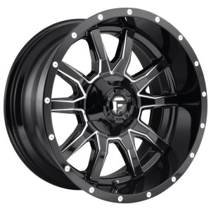 Fuel /  / FC627 GLOSS BLACK MILLED 