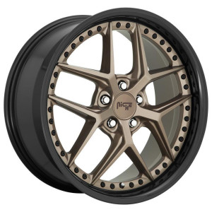 NICHE /  / NC227 MATTE BRONZE BLACK BEAD RING 