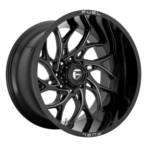 Fuel /  / D741 RUNNER GLOSS BLACK MILLED 