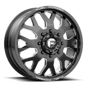 Fuel / DE19 FF19D GLOSS BLACK MILLED / DE19 FF19D GLOSS BLACK MILLED 