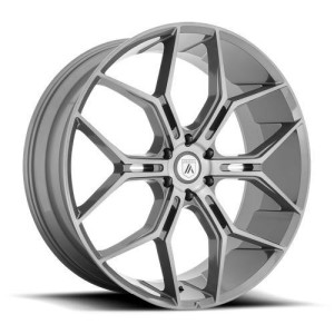 Asanti / ABL-38 MONARCH TRUCK TITANIUM BRUSHED / ABL-38 MONARCH TRUCK TITANIUM BRUSHED 