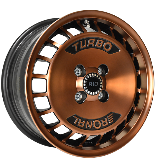 R10-TURBO-COPPE Copper Matt Front Diamond Cut