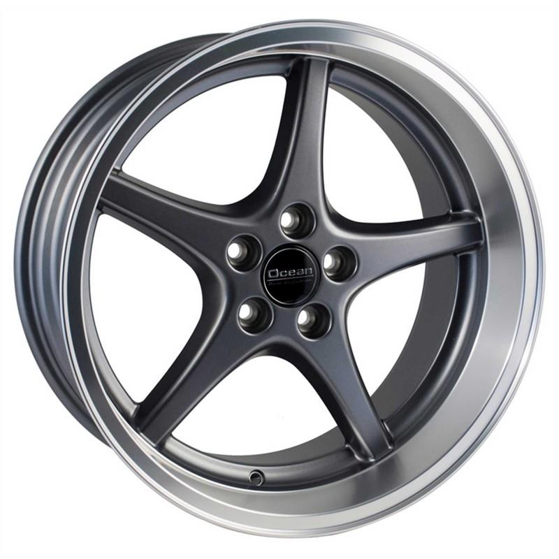 OCEAN WHEELS MK18 Antracit Polish Lip
